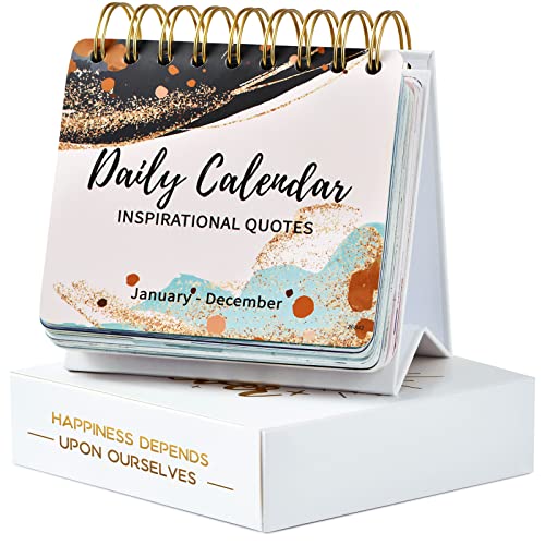 Calendário motivacional – Calendário diário com citações inspirad...