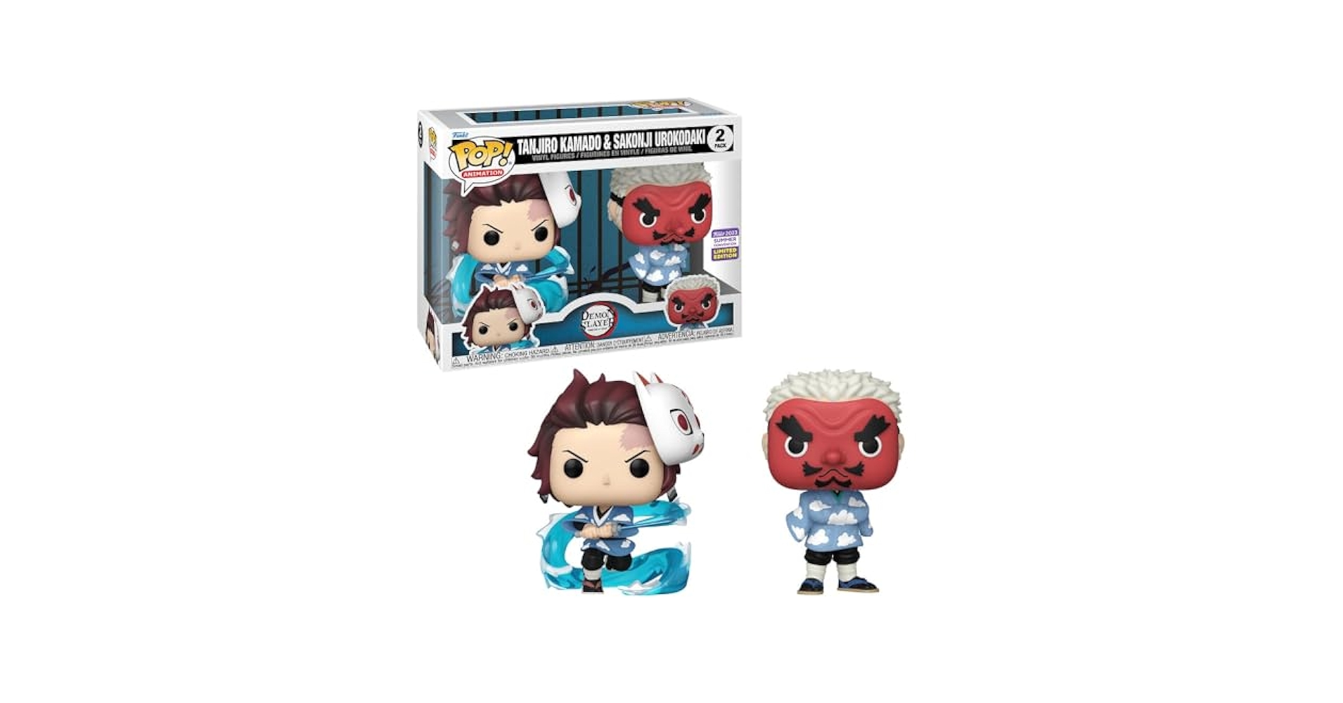 Amazon.com: Funko Pop Animation Tanjiro Kamado & Sakonji