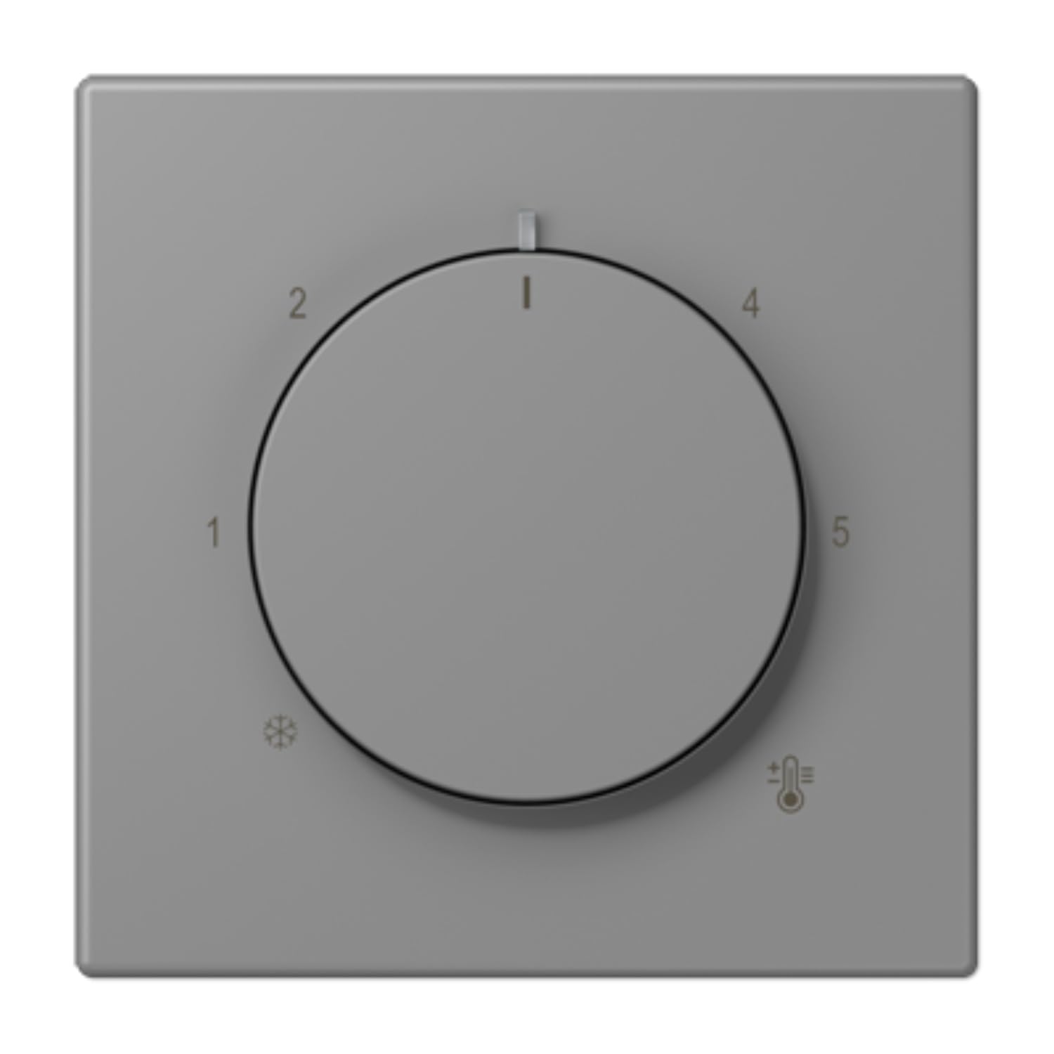 Plaque Thermostat LC32011 JUNG LC1749BF203 commande de chauffage mural