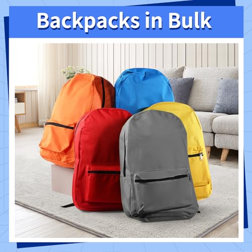 12 Set Bulk Backpacks with School Supply Kit 17 Inch Book Bags in Bulk and Back to School Supplies Stationery Kit for Kids Boy3