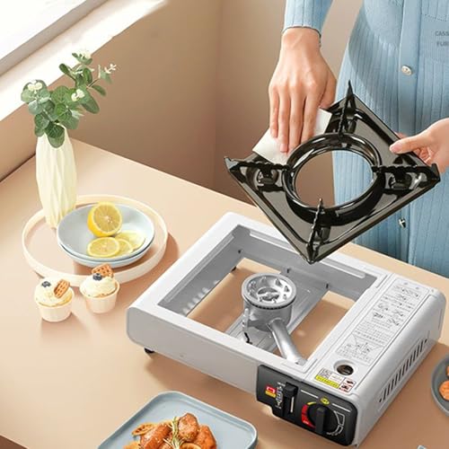 Réchaud de camping portable et compact pour cuisine en extérieur