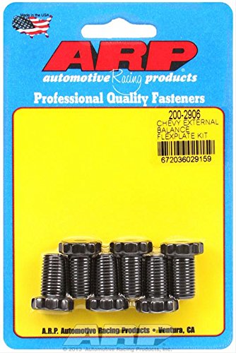 ARP 200-2906 Chevy external balance flexplate bolt kit - Set of 6