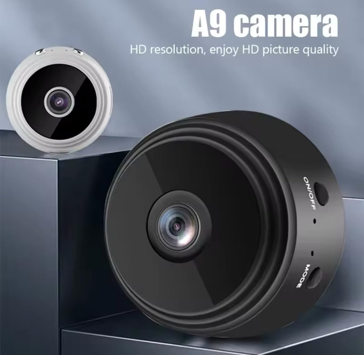 Mini kamera nadzorująca WiFi HD A9, transmisja na żywo, zdalny wizjer, czarna 1080P, noktowizor, wykrywanie ruchu i aplikacja mobilna, bezpieczeństwo wewnątrz i na zewnątrz