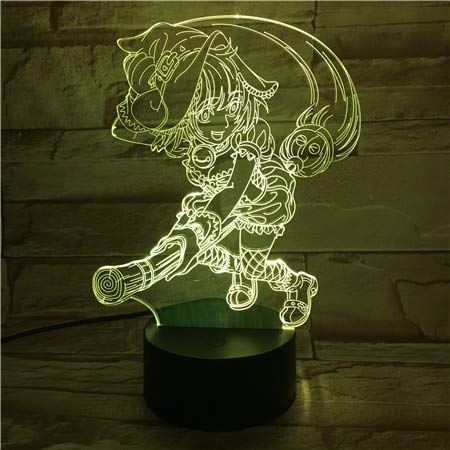 Kiki's Lampe de Chevet Caricature Tactile capteur de décoration Lampe de Chevet décoration Enfants