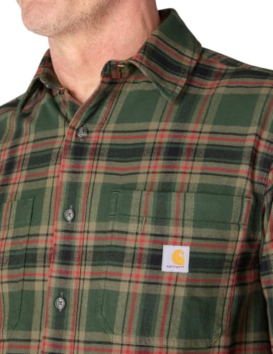 Image of Carhartt Men's Hamilton Relaxed Ls Plaid Shirt