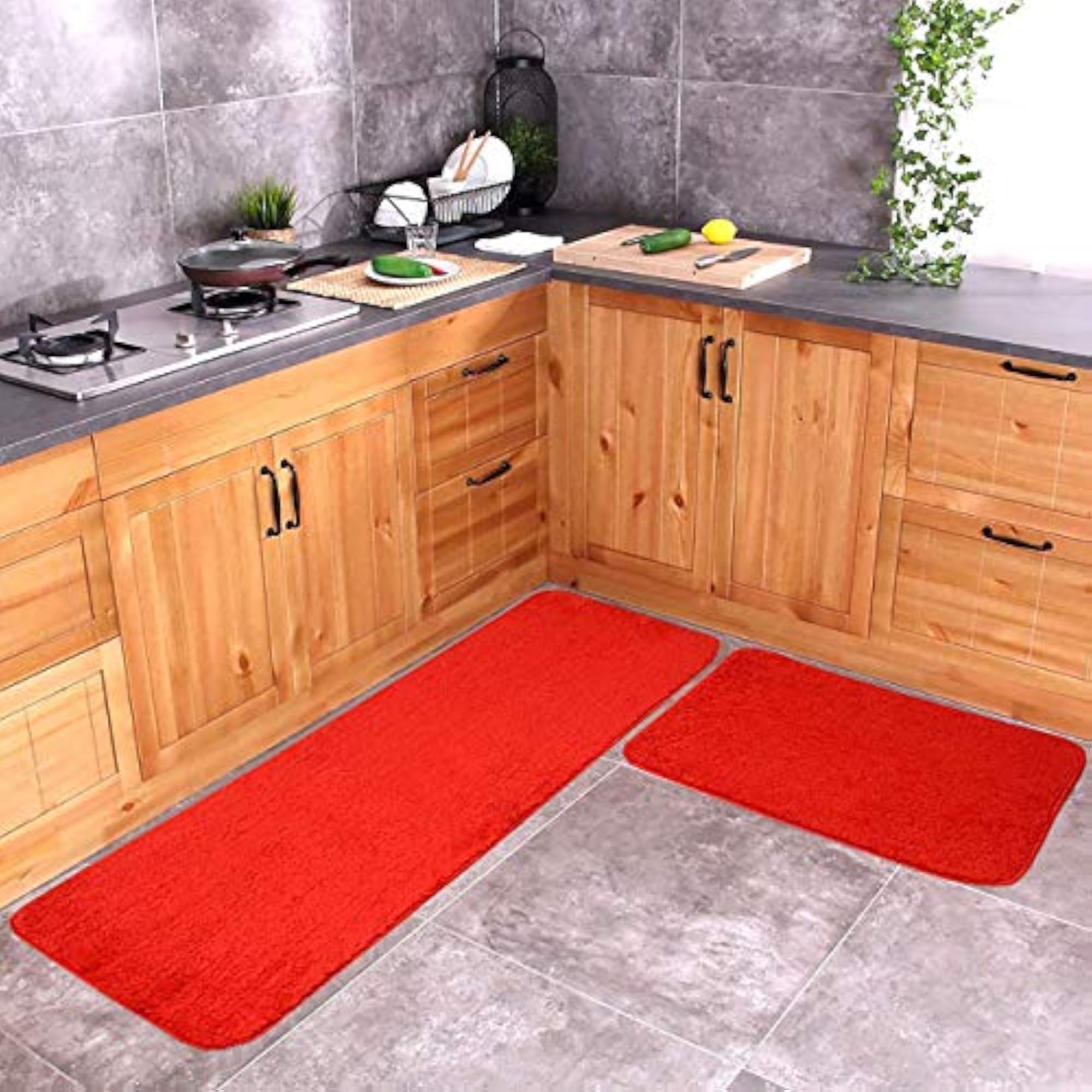 Soft Anti Slip Microfiber Mat & Runner Multi Purpose Set