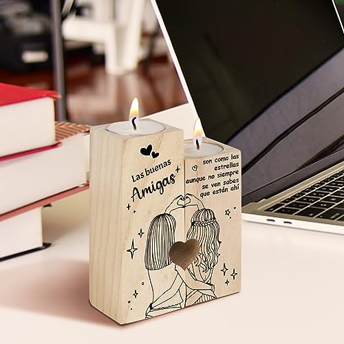 Miniatura 5 de Regalo De Reyes Magos Para Amiga, Regalo Navidad Para Mejor Amiga, Portavelas Regalo Original Cumpleaños Para Amigas