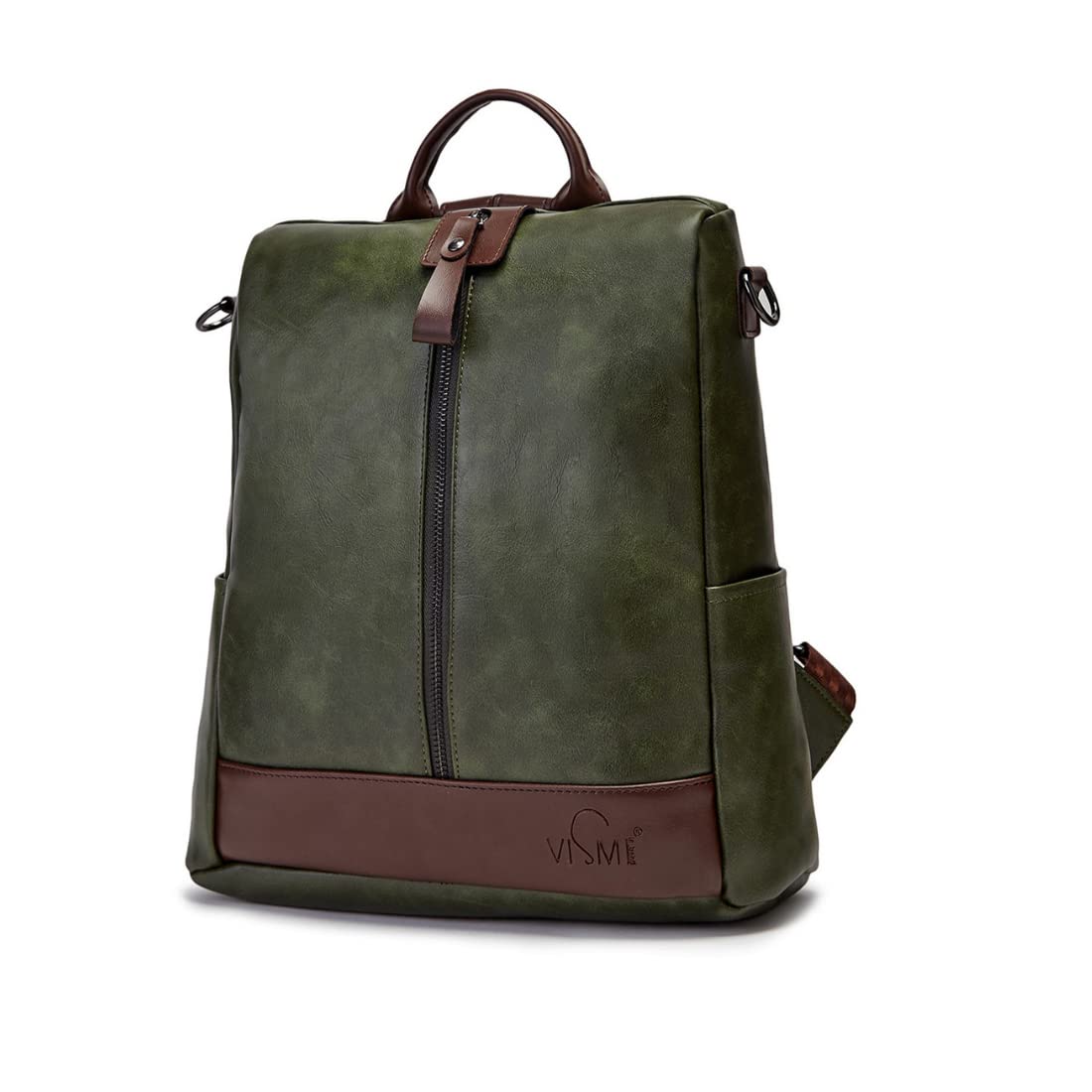 VISMIINTREND Customized Gifts Bags for Girls and Women | Rakhi Gift for Sister | Leather Backpack Handbag Fits 13.5 Inch Laptop | Travel | College | Office | Work | Birthday Gift for Wife (B0CCZDRGSN) Amazon Price History, Amazon Price Tracker
