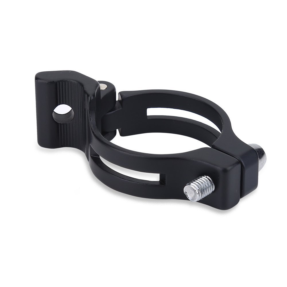 Pinza Deragliatore Anteriore per Bici da Strada, Adattatore Clip 31.8mm Nero