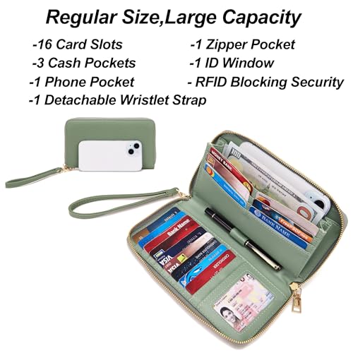Image of Qiyuer Versatile Daily Purses with RFID Wallet for Women Tote Handbag Set | 3PCS, Fits 13 inch Tablet, Sturdy Vegan PU, Spacious, Work Use, Shoulder Satchel, Large Clutch Wallet, Makeup Bag, Ideal Gift