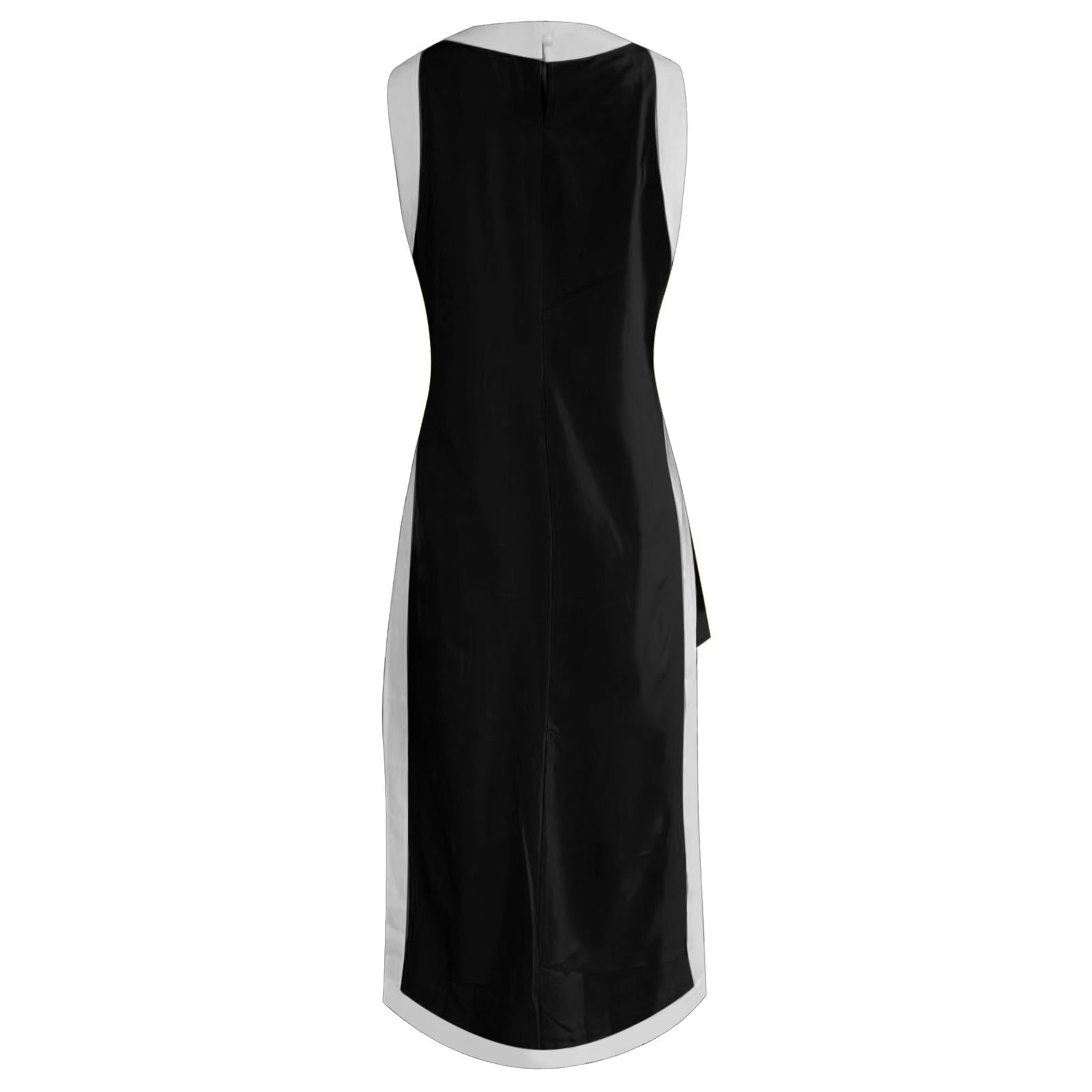 Combinaison d'été en lin pour femme, 2 pièces, col rond, débardeur et pantalon large avec poches, tenue de loisirs en coton, tenue respirante pour plage, voyage, bureau