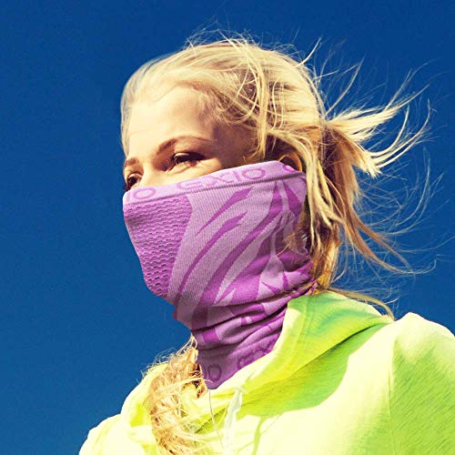 Image of EXIO Winter Neck Warmer Gaiter /Balaclava (1Pack or 2Pack) - Windproof Face Mask for Ski, Snowboard