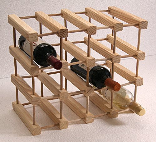Adega 16 Garrafas Desmontável em Madeira