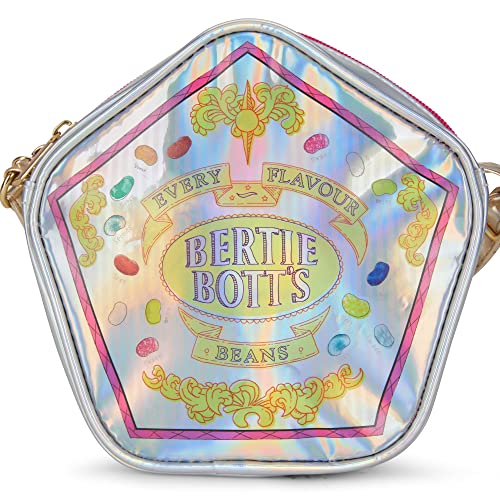 Harry Potter Wizarding World, Hogwarts Honeydukes Crossbody Purse for Girls, Adjustable Strap, Iridescent & Metallic Material4
