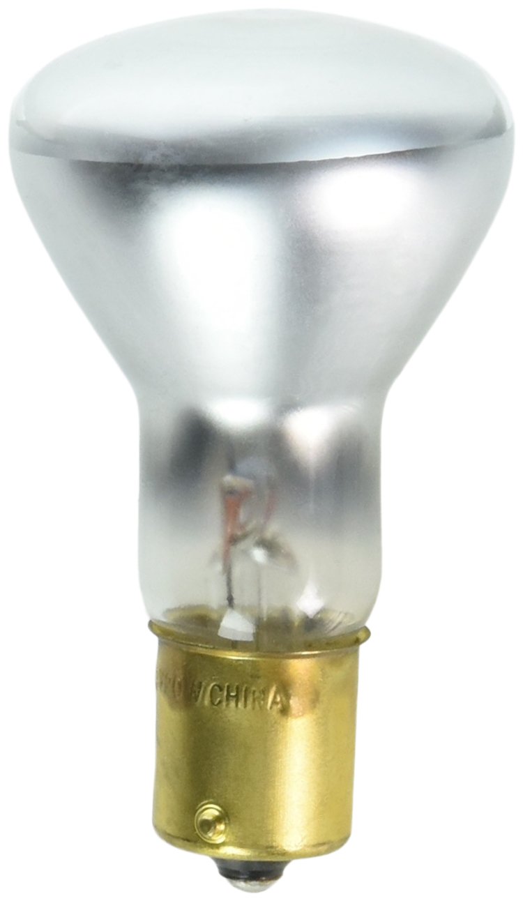 Satco S1383 20W R11.5 Frosted Glass SC Bayonet Base Light Bulb, 12-13V