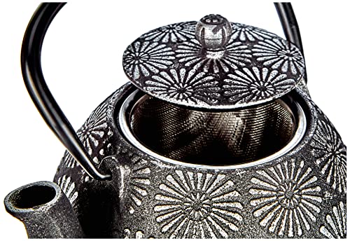 IBILI - Tetera hierro fundido Bali, 1.2 litros, Interior esmaltado, Apto para inducción - Imagen 3