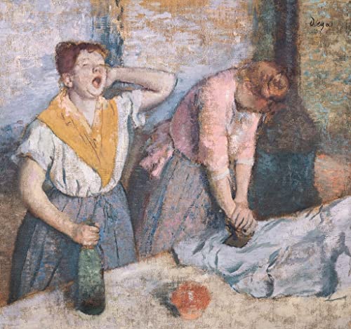 Peinture sur Toile Degas pour Décoration de la Chambre à Coucher Nordique