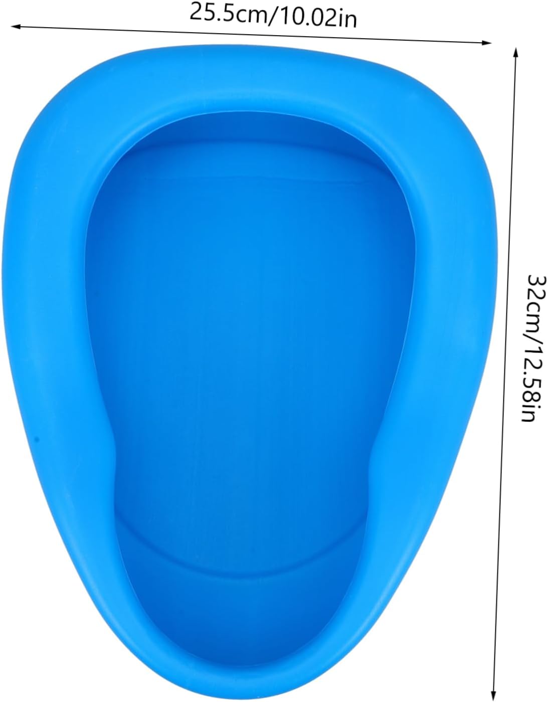 Cabilock Nursing Urinary Pot Bedpan for Elderly Women and Bedridden Patients Portable Plastic Commode for Home and Hospital Use Comfortable and Washable