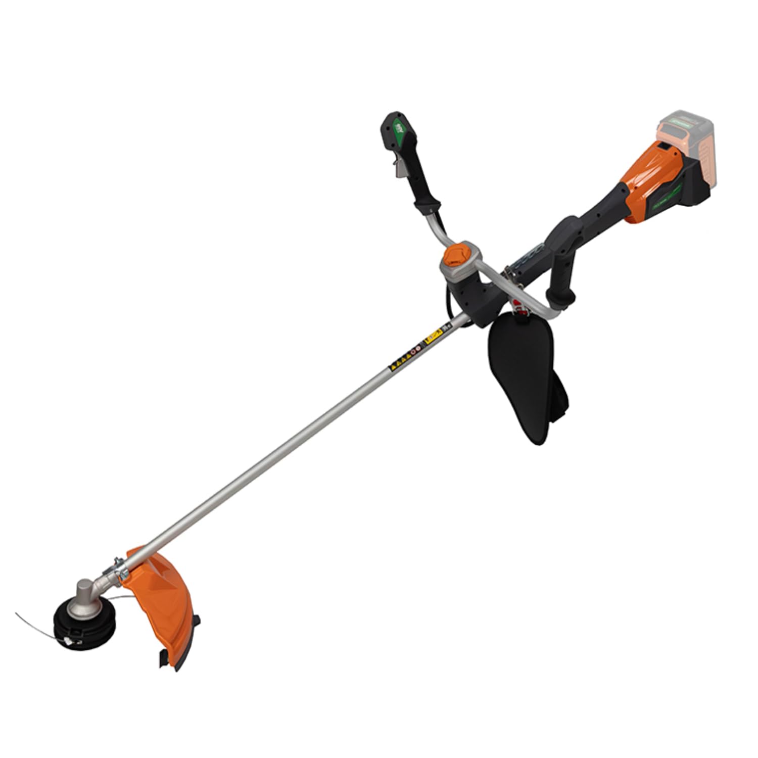 ANOVA - Desbrozadora Batería E+ 60V | Potencia 1800 W | Disco 3 Puntas 10" - 25,4 cm | Velocidad 4500-5800 RPM | para Limpieza de Maleza, Hierba Alta y Mantenimiento de Terrenos | Diseño Robusto