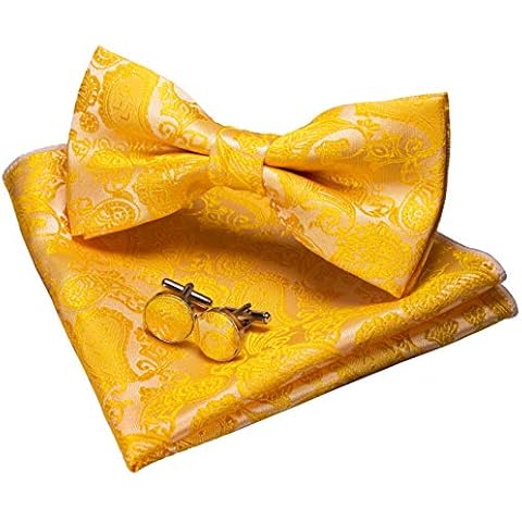 Nœud papillon JEMYGINS jaune Cover