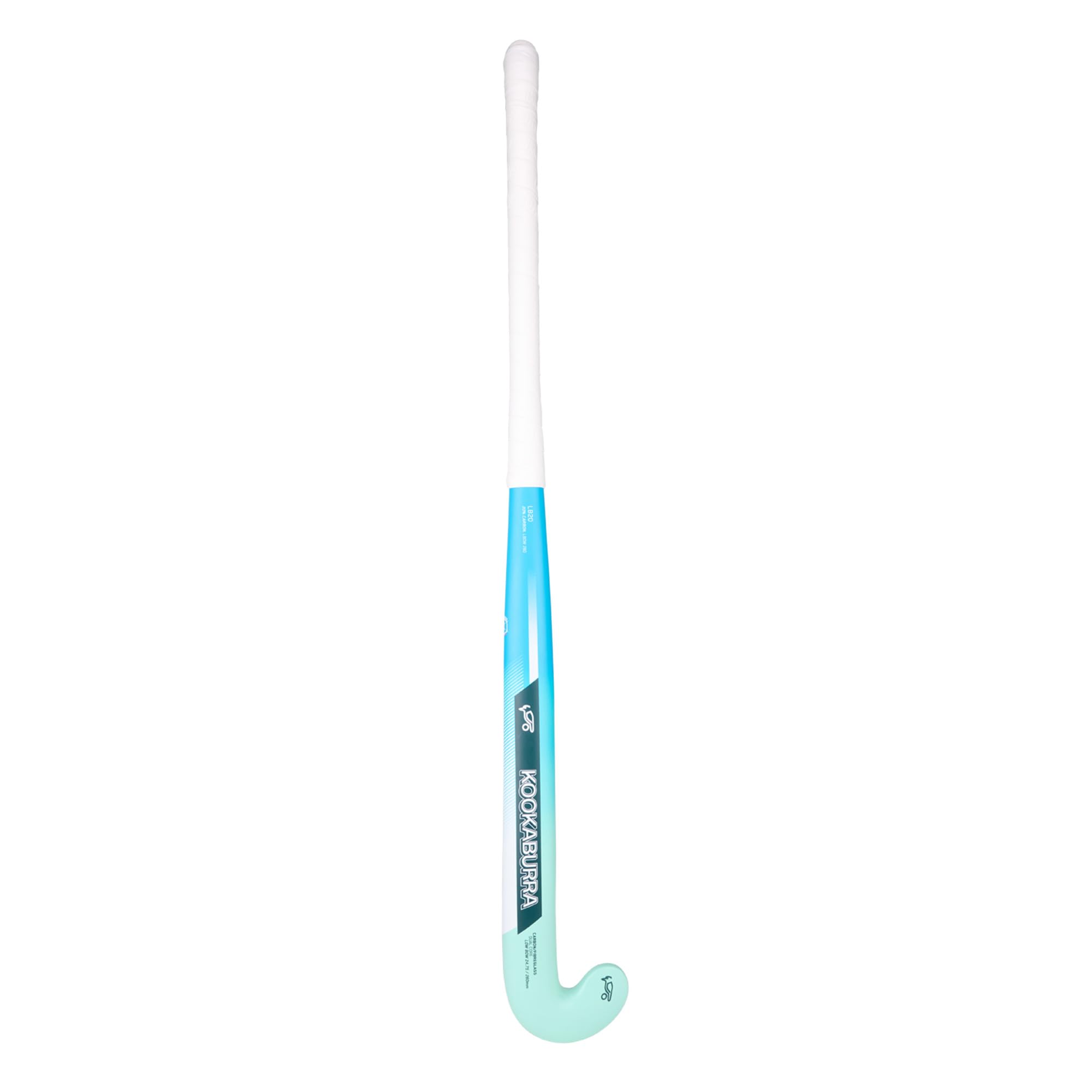 KOOKABURRA LB20 Hockey Stick - L Bow 260, 20% Carbon, Dual Core, PRO Cushion Grip