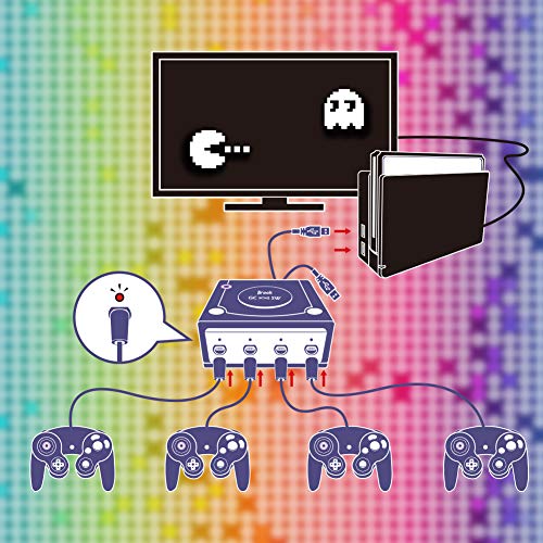 BROOK Super Converter GameCube to Nintendo Switch Controller Adapter - Thumbnail 4