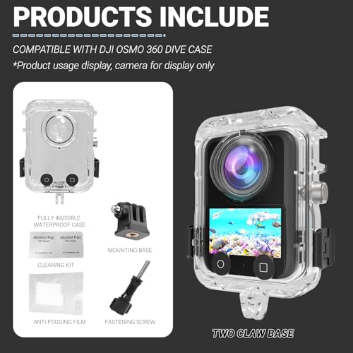 Boîtier étanche DJI Osmo 360 caisson de protection premium