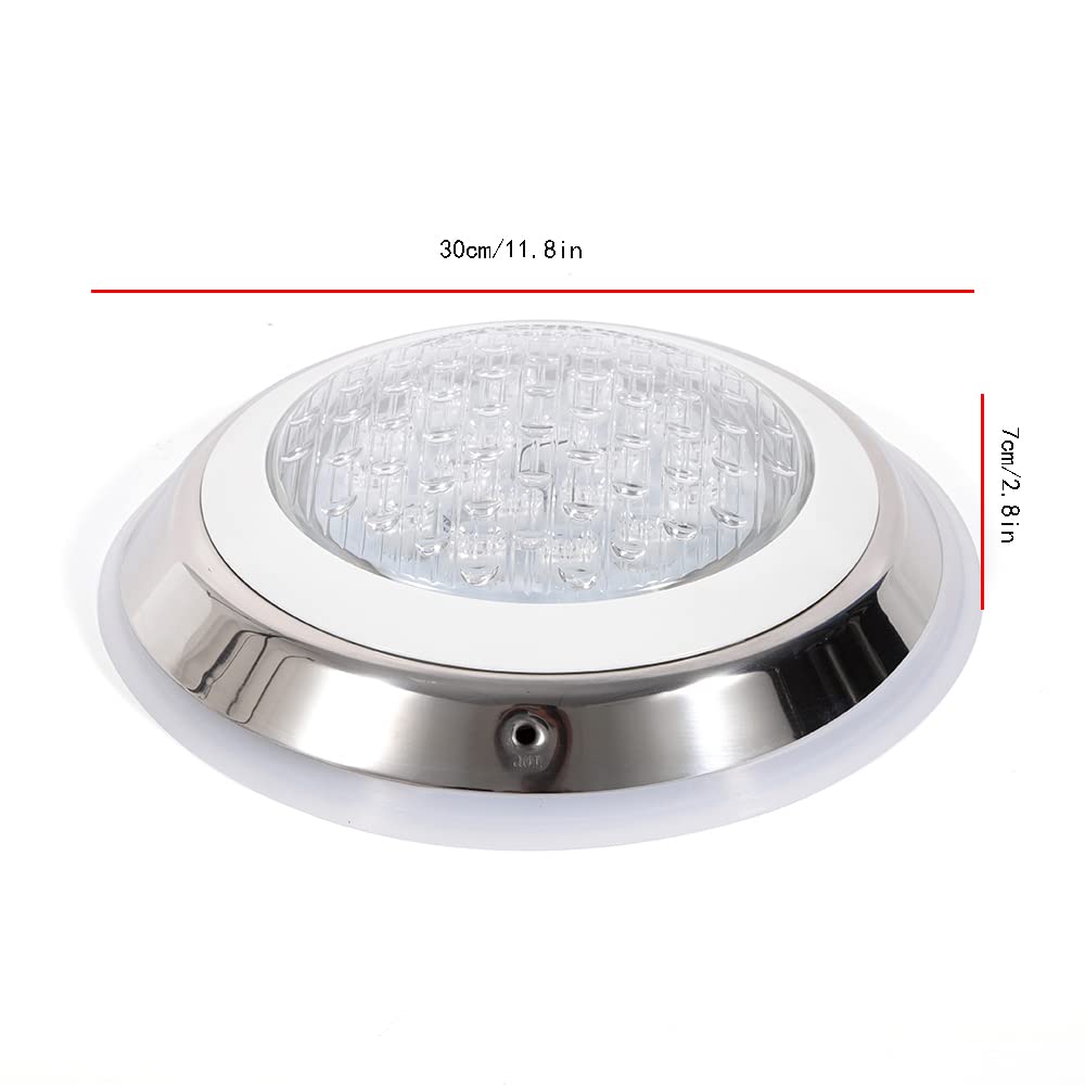 Teichbeleuchtung Unterwasser Pool Licht Schwimmbad Scheinwerfer Underwater Light Fernbedienung Poolbeleuchtung Poolleuchte Poollicht Beleuchtung Farbwechsel Lampe Mit 12V 54W Poollampe Wasserdichte