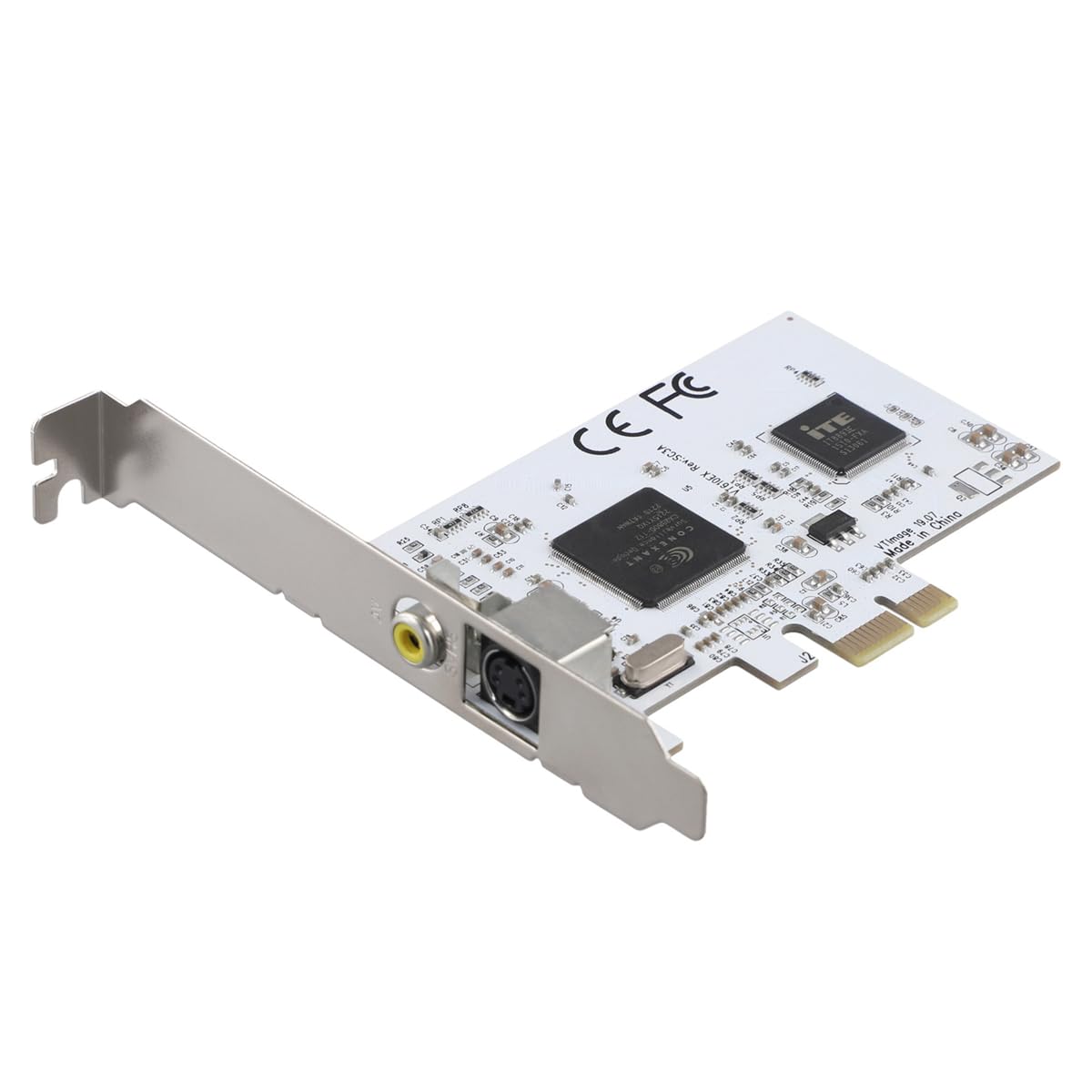 Tarjeta de expansión PCIE a video de vigilancia AV HD 640 x 480 resolución de captura de imagen