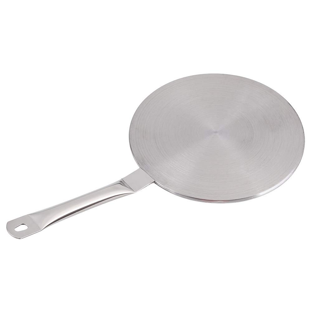 Induction Heat Diffuser, Heat Diffuser Household Flat Stainless Steel 22CM Pot for Gas Cooker for Induction Cooker-image-33