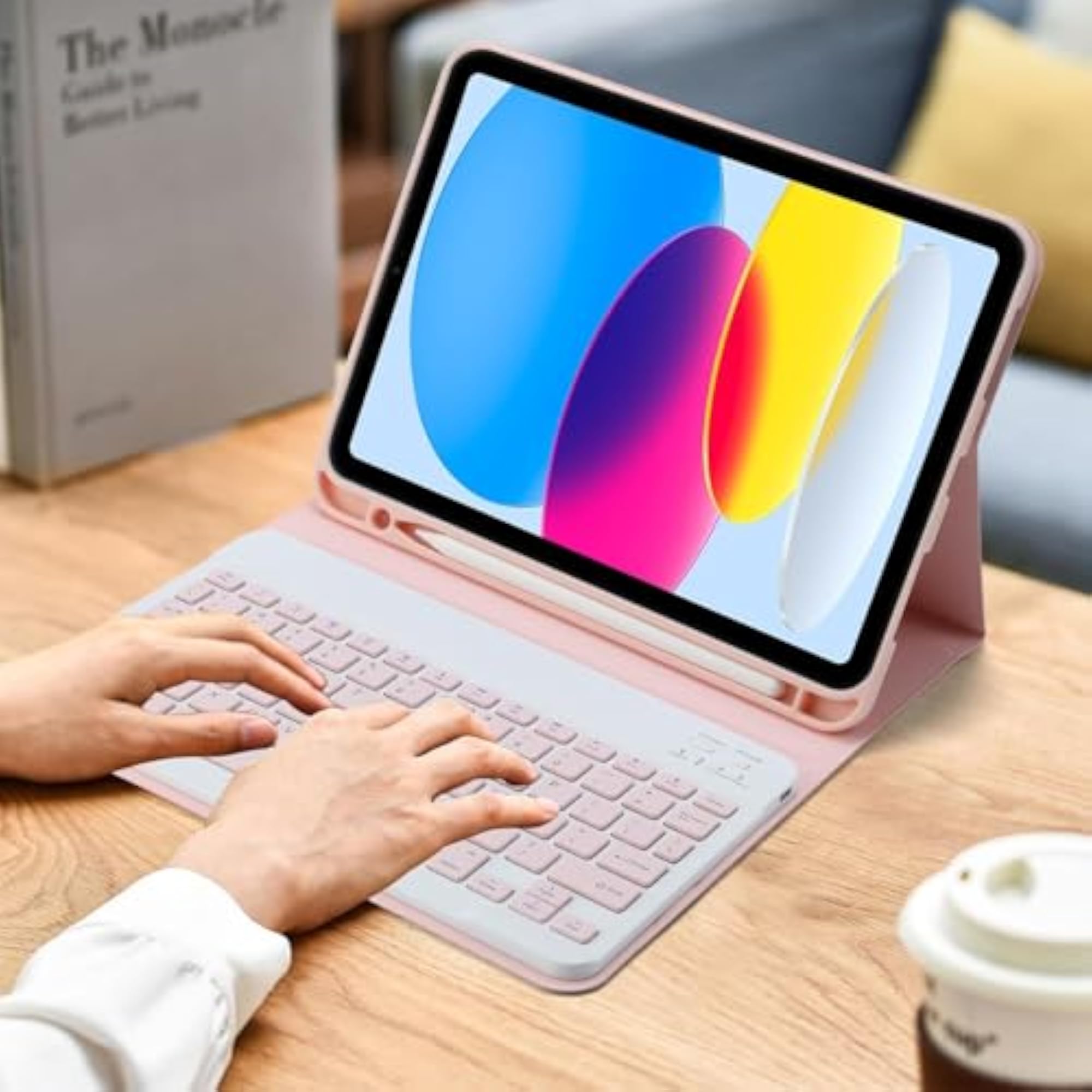 Rechargeable Bluetooth Keyboard and Mouse Combo