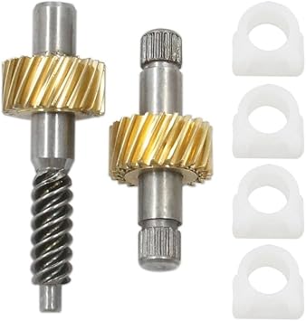 Copper Convertible Top Latch Motor Gear Repair Kit 67618370816 for BMW For E36 E46 E64 Models 1993-2010 Motor Gear Replacement with 2 Gears and 4 Clips