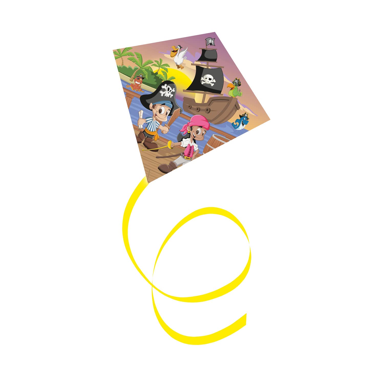 Günther Octopus Drachen - 2,5m Einleiner Für Kinder Ab 4 Jahren