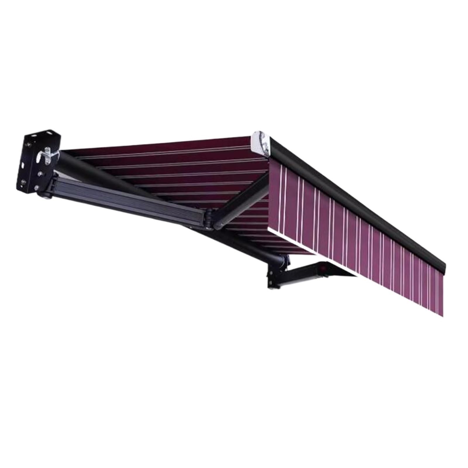Tela de poliéster para toldo retráctil rojo de 280g de 22.9x6.5ft resistente al agua