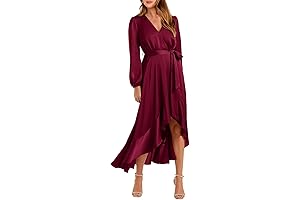 Women's Christmas Formal Maxi Dress in Lush Velvet