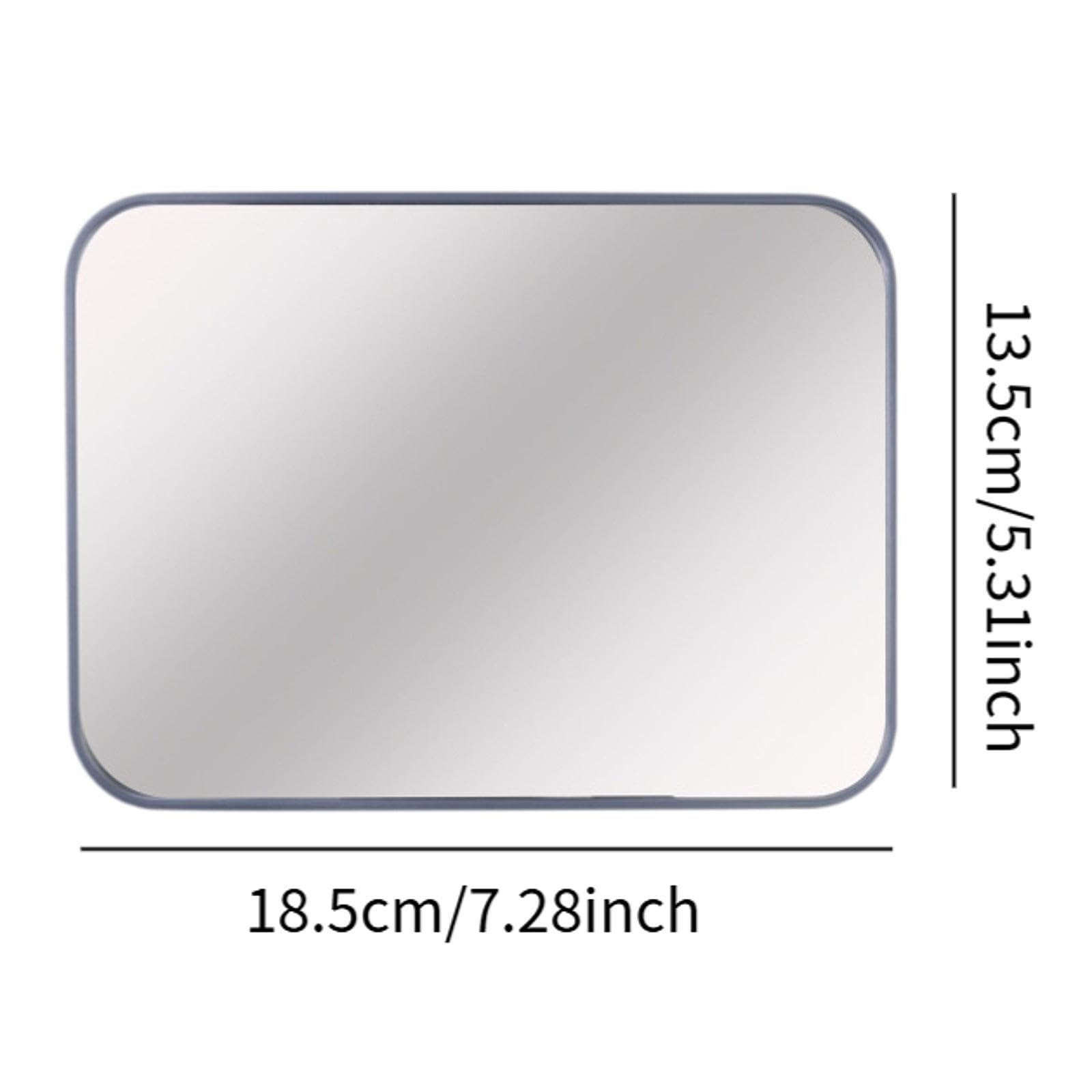 Wmqbjta Rearview Baby Mirror with Strap Acrylic Baby Mirror for Van SUV Vehicle