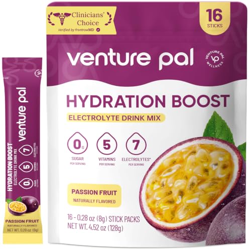 Image of Venture Pal Sugar Free Electrolyte Packet, Liquid Daily IV Hydration Powder