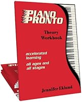 Piano Pronto: Theory Workbook (Primer/Level 1) 098864066X Book Cover