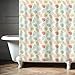 Dekali Designs Farmhouse Cortina de ducha - 183 x 183 cm rústico...