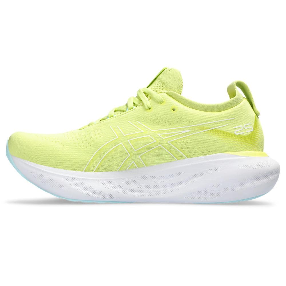 ASICS Nimbus 25 Hombre Zapatos para Correr Blanco Rosso