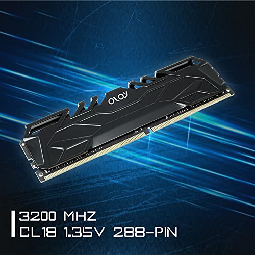 OLOy DDR4 RAM 32GB (2x16GB) 3200 MHz CL16 1.35V 288-Pin Desktop Gaming UDIMM (MD4U163216BJDA) - Image 5