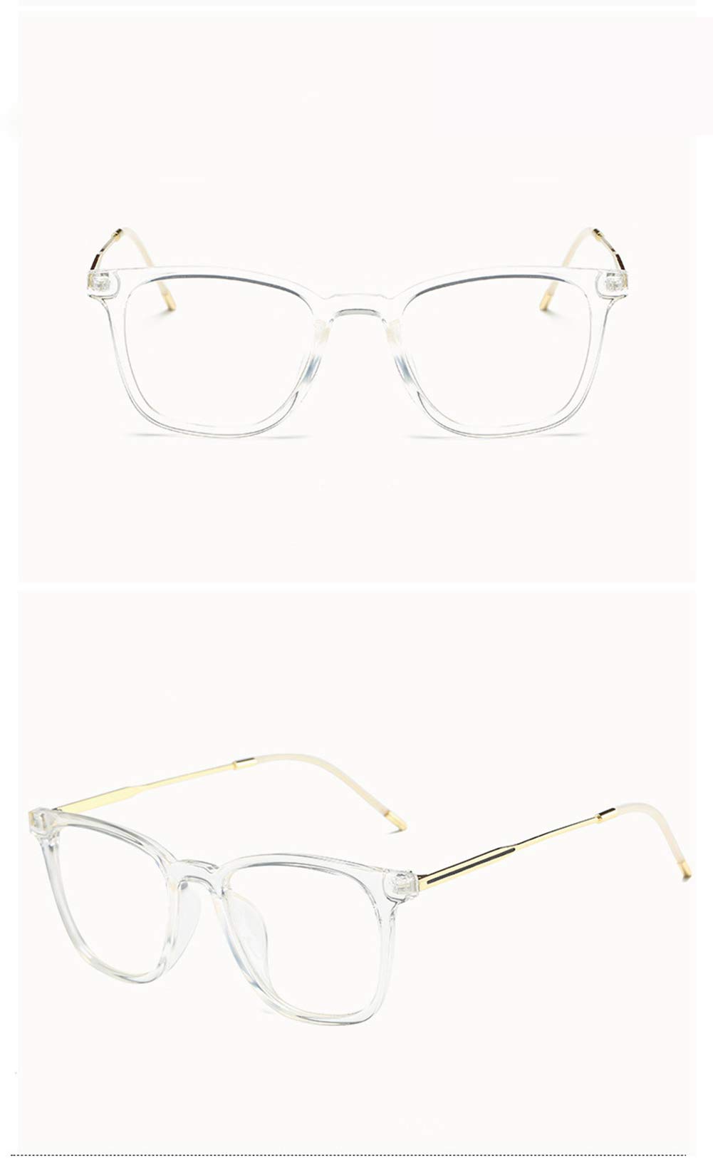 Gafas de Sol de luz Azul, Lentes UV con Filtro Ligero clásico para Hombre y Mujer, Gafas de Vista antisol Anti Rayos Azules para Ordenador y Juegos