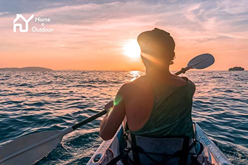 image for S.Y. Home&Outdoor S.Y. Kayak Paddle Aluminum Alloy Oars for Boat 87.5 