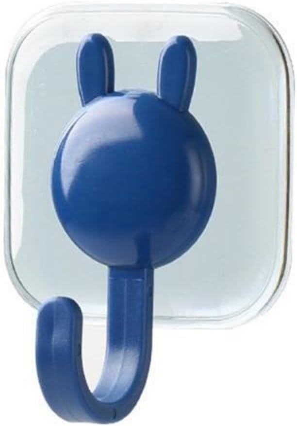 Hook Strong Self Adhesive Hooks for Kitchen Bathroom Cute Hooks Umbrella Towel Cap Coat Rack Multi-Function(OneColor)