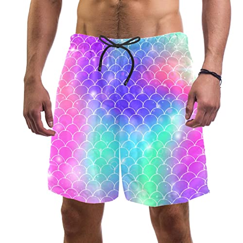 Maillots de bain colorés pour hommes parfaits pour les vacances de style sirène