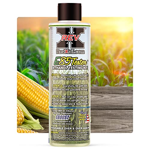 Rev X E85T0501 E85 Gasoline Tester - Easy To Use Ethanol Test Kit #TOP4