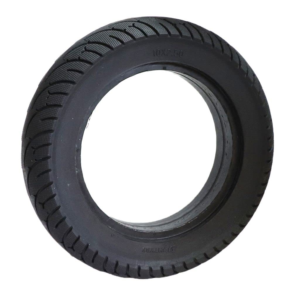 Pneu Trotinette Electrique 10x2.50 Tire Tire 10 Pouces Solid Pneu Fit for Scooter électrique Skateboard électrique 10x2.5 Pneu Solide Roue De Trottinette éLectrique