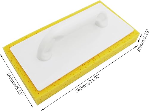 Miniatura 3 de Flotador de goma profesional de yeso de yeso de esponja de espuma de flotación de enyesado esponja yeseros herramienta de paleta para calafatear