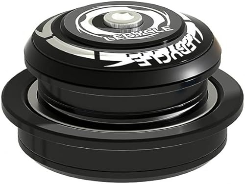 Juscycling Auriculares para bicicleta de 442.205 in, ZS44  ZS56 (Zero Stack), con rodamientos sellados para tubo de dirección de horquilla recto y