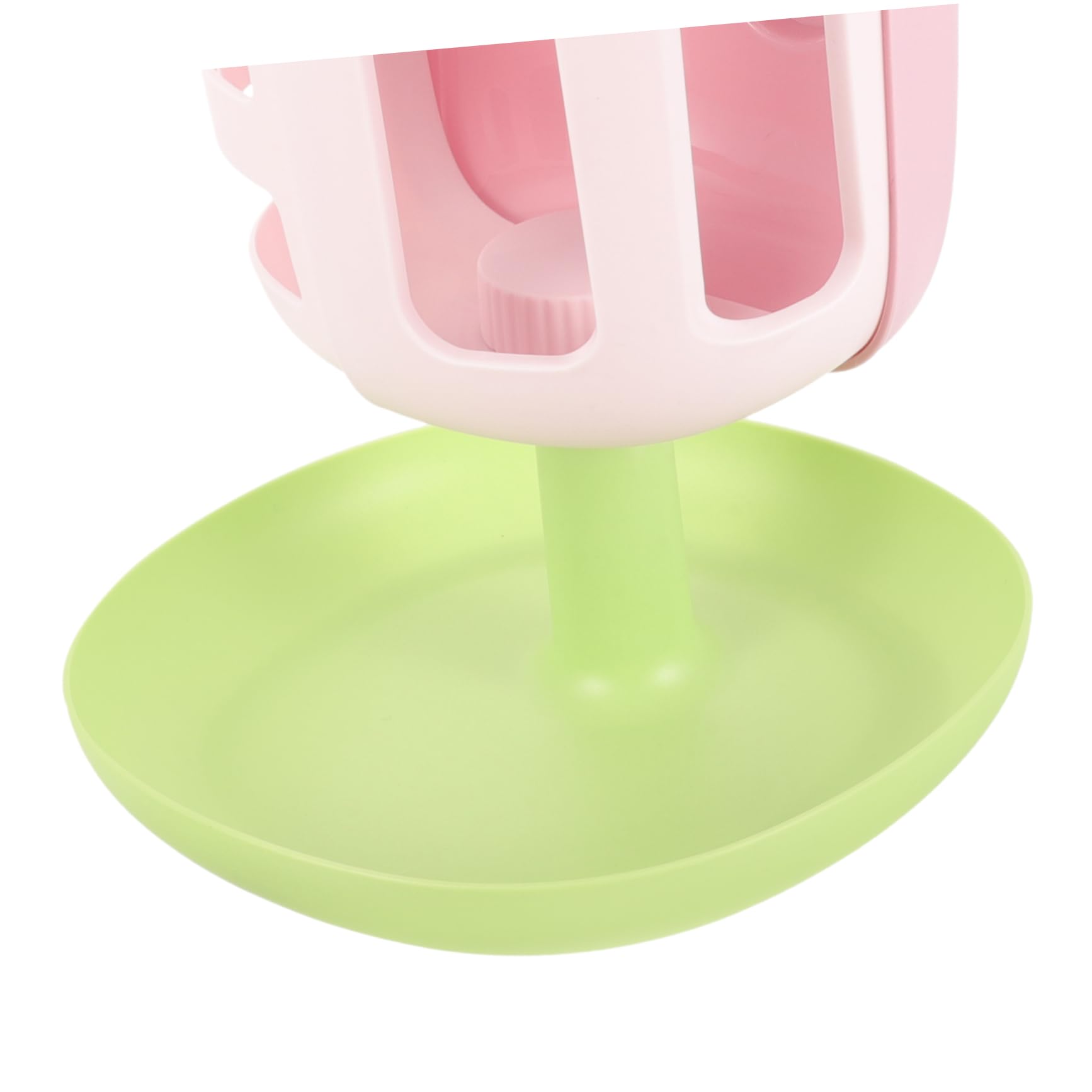 Happyyami Porteur De Foin Forme De Tulipe pour Lapins Distributeur De Nourriture pour Petits Animaux Anti-gaspillage pour Cochons Et Chinchillas